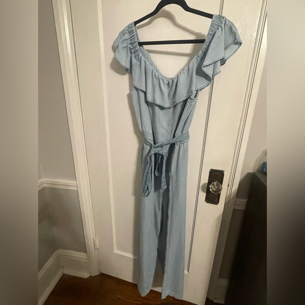 LOFT Soft Blue jumpsuit
